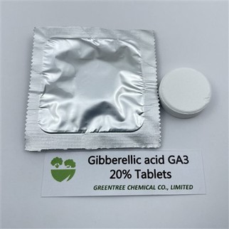 C19H22O6 Pgr Gíbberellic Acid/Ga3 20% töflur til að stuðla að vexti plantna